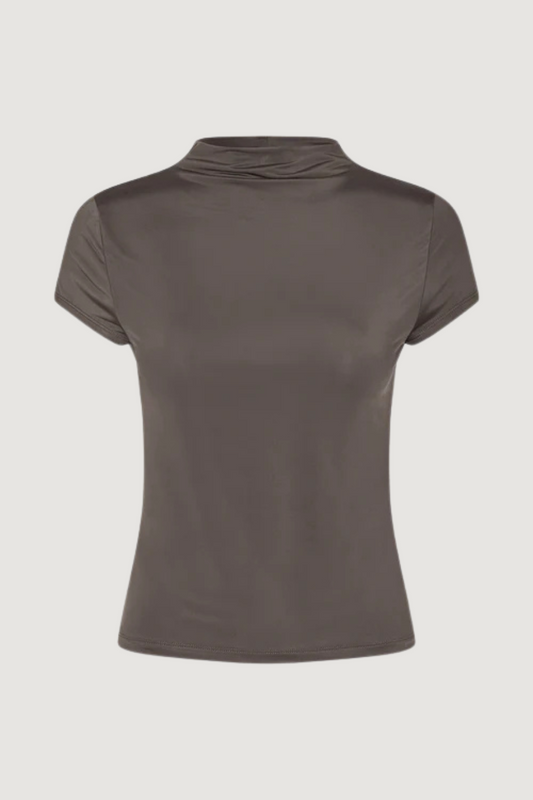 MODSTRÖM - KIZZEYMD TOP - WARM GRAY