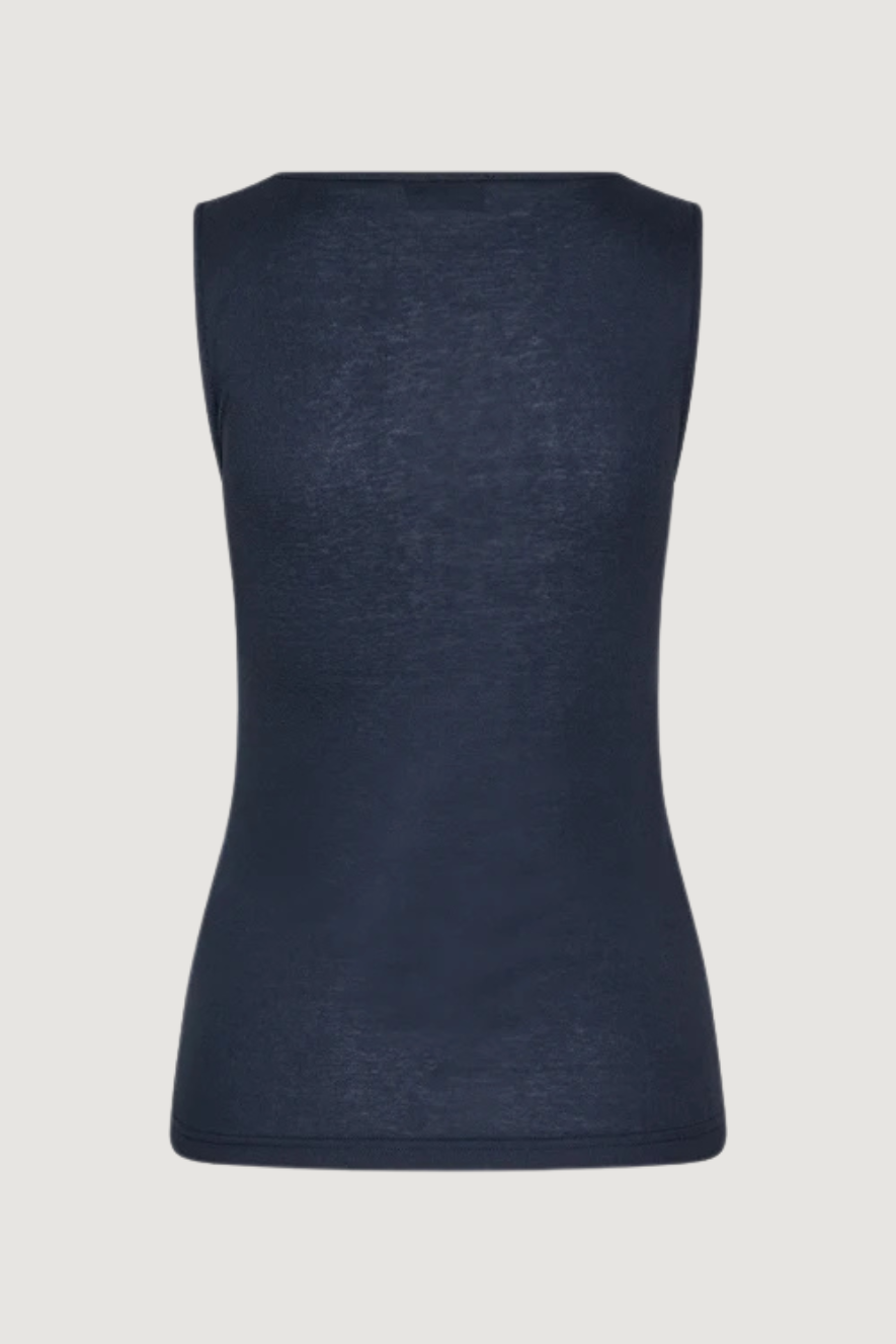 MODSTRÖM - HARPERMD TOP - NAVY SKY