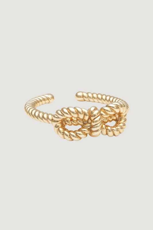 YLVA LI - YVES BOW RING – GOLD