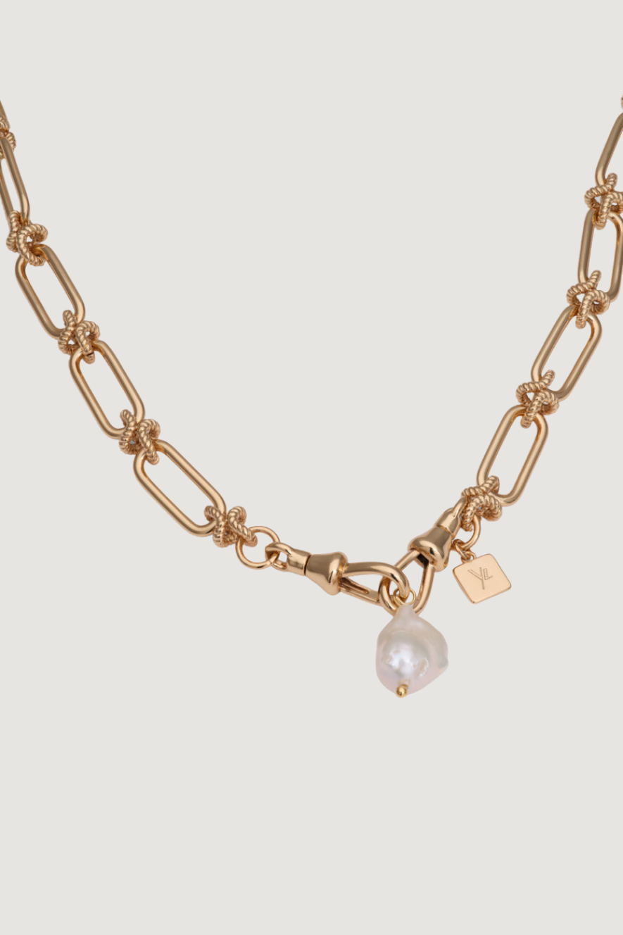 YLVA LI - YVES NECKLACE – GOLD