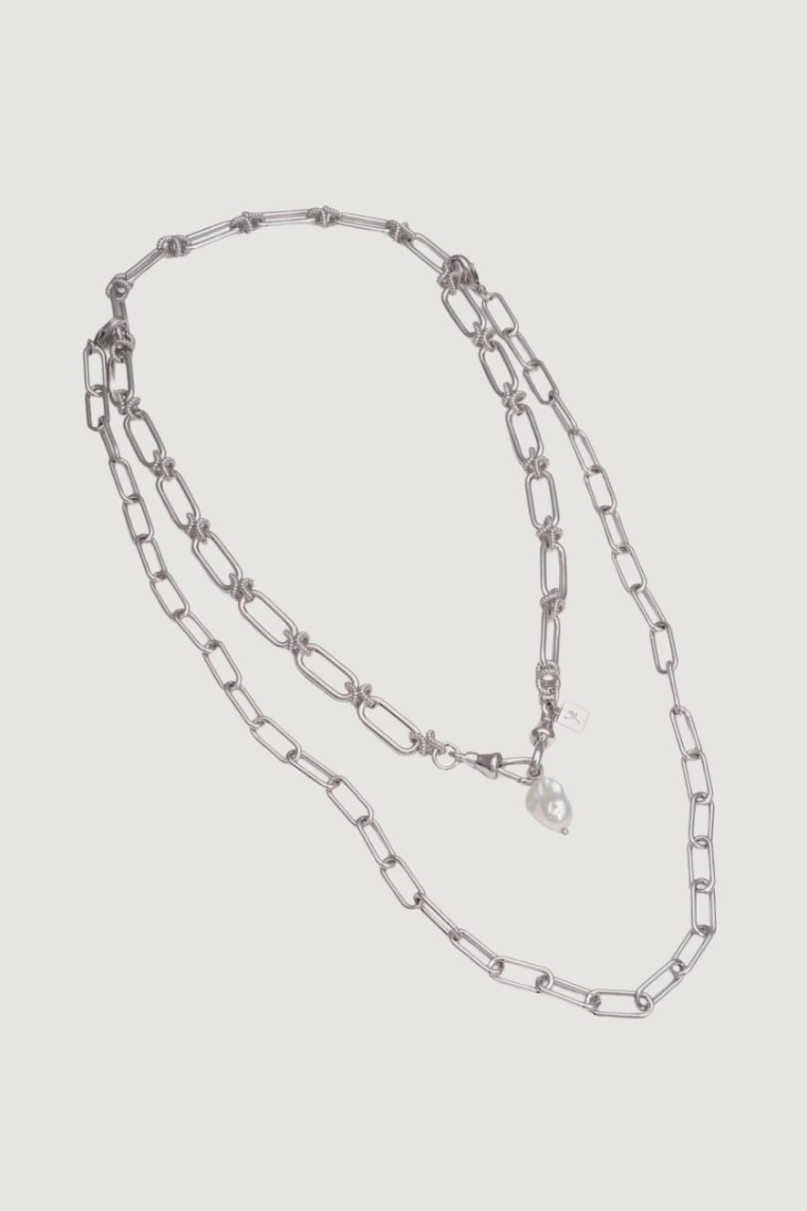 YLVA LI - YVES NECKLACE – SILVER