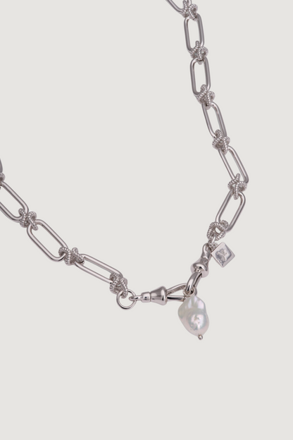 YLVA LI - YVES NECKLACE – SILVER