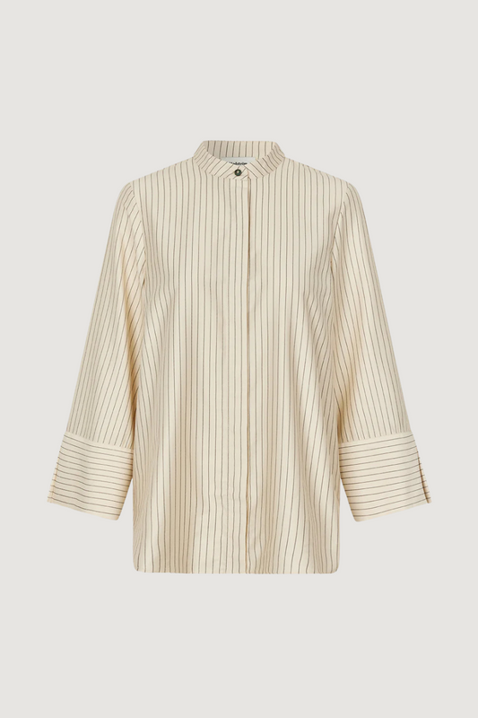 MODSTRÖM - ISABEL SHIRT - SUMMER SAND PINSTRIPE