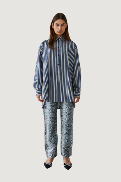 STELLA NOVA - NIRA SHIRT - BLUE STRIPE