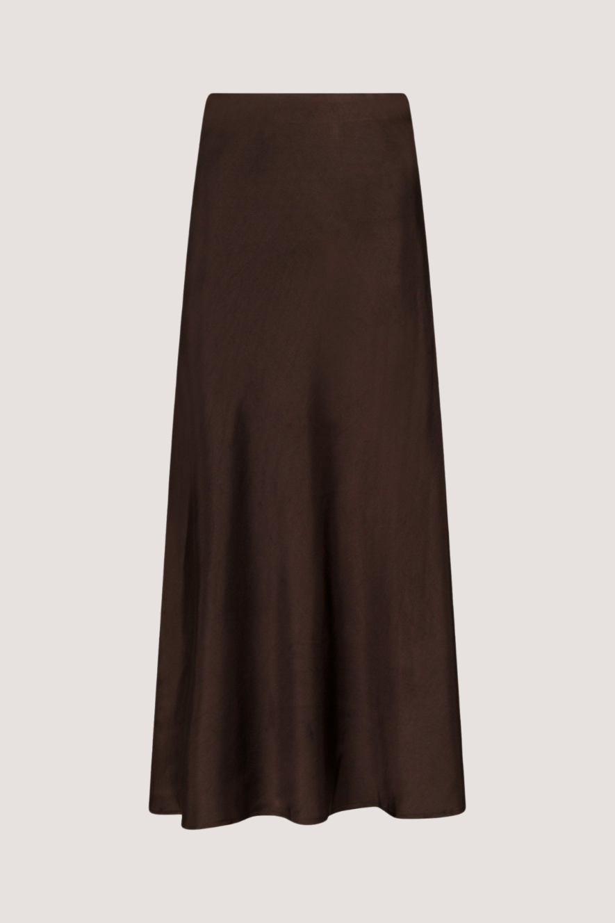 NEO NOIR - BOVARY SKIRT - DARK BROWN