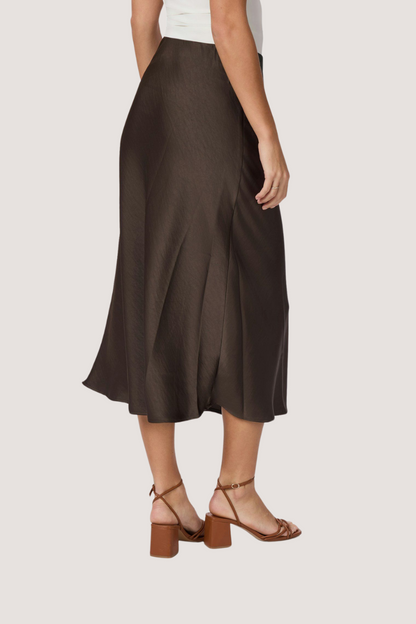 NEO NOIR - BOVARY SKIRT - DARK BROWN