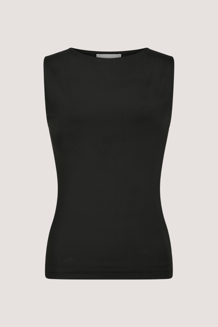 NEO NOIR - DITTY JERSEY TOP - BLACK