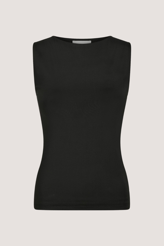 NEO NOIR - DITTY JERSEY TOP - BLACK