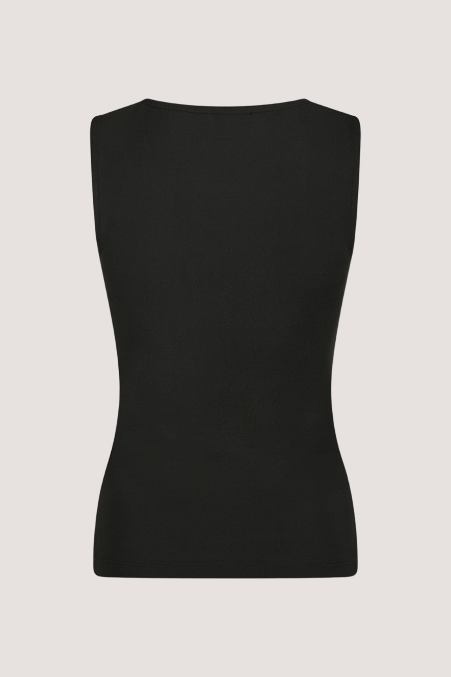 NEO NOIR - DITTY JERSEY TOP - BLACK