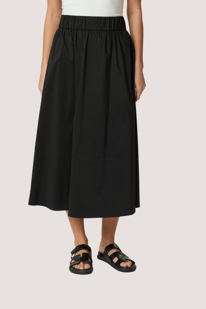 NEO NOIR - YARA POPLIN SKIRT - BLACK