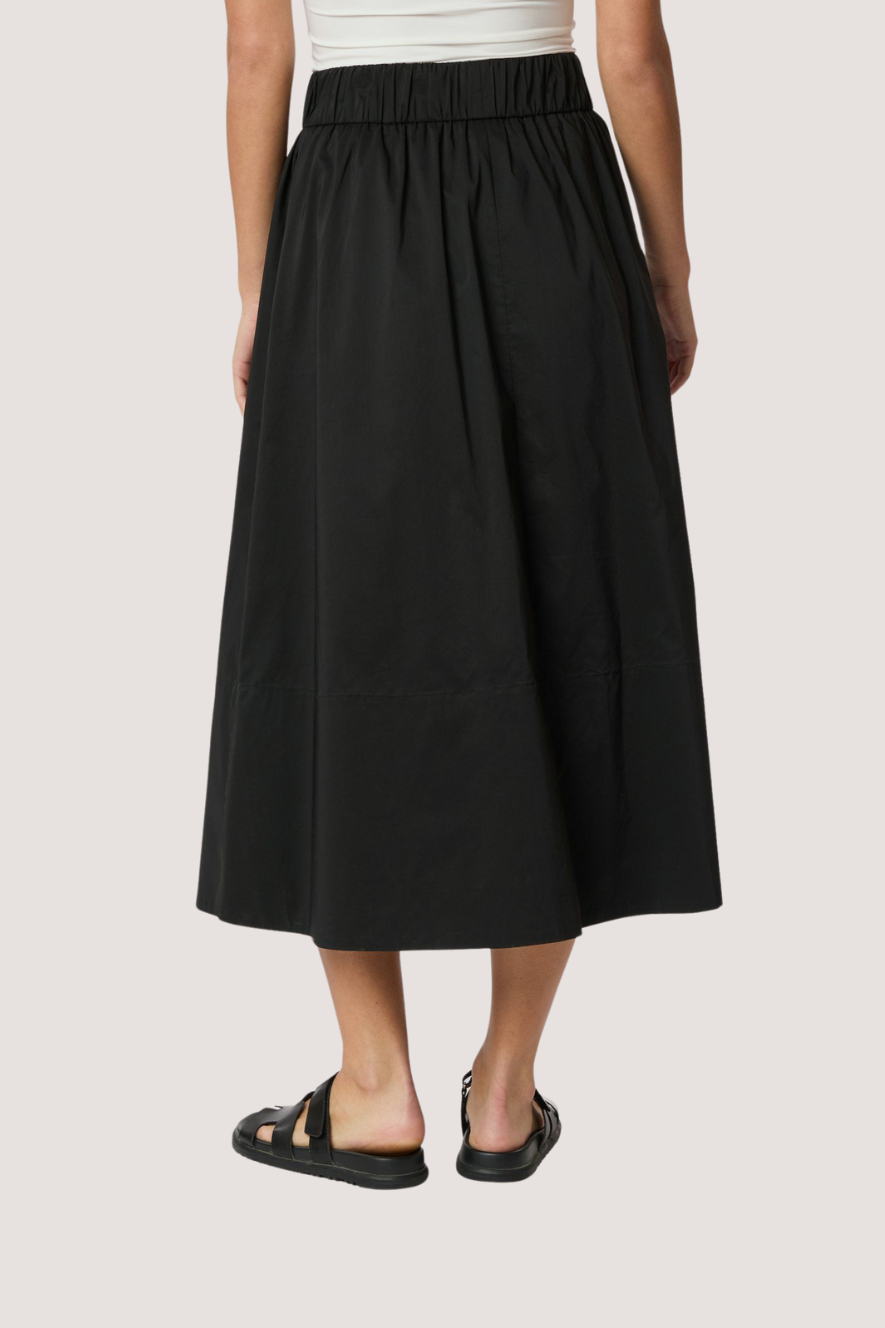 NEO NOIR - YARA POPLIN SKIRT - BLACK