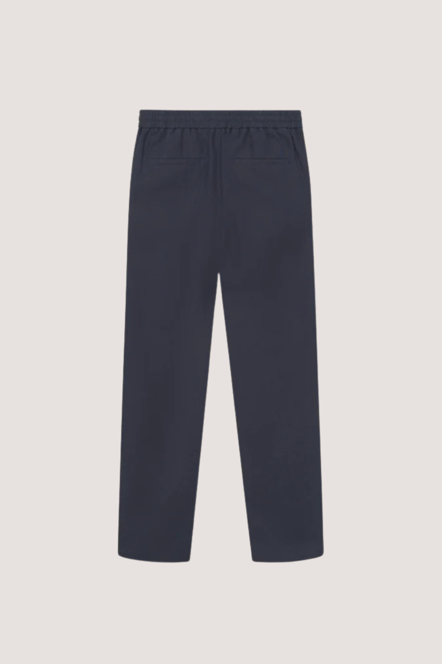 LES DEUX - PATRICK LINEN PANTS - DARK NAVY