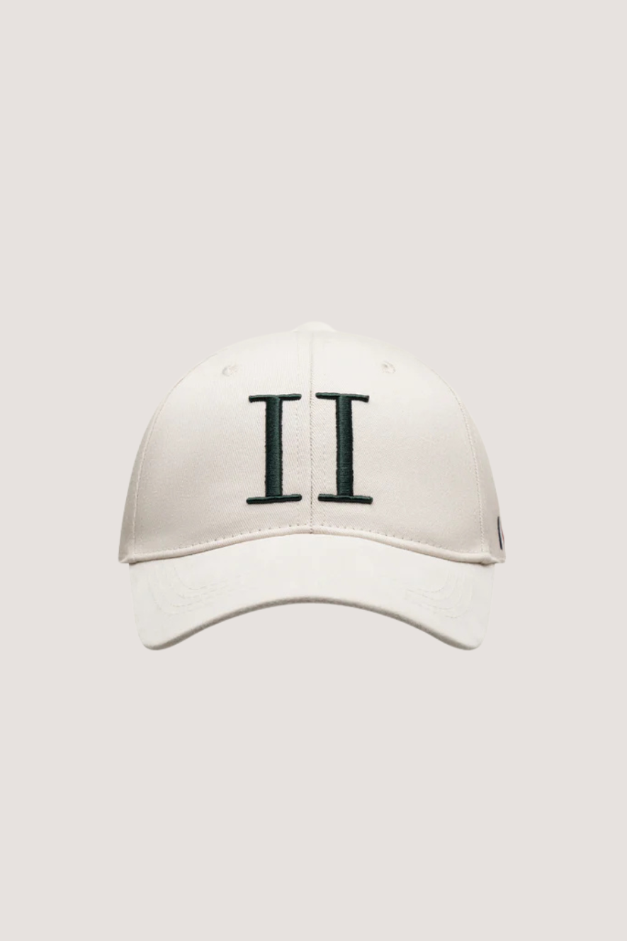 LES DEUX - BASEBALL CAP SUEDE - IVORY/DARK NAVY
