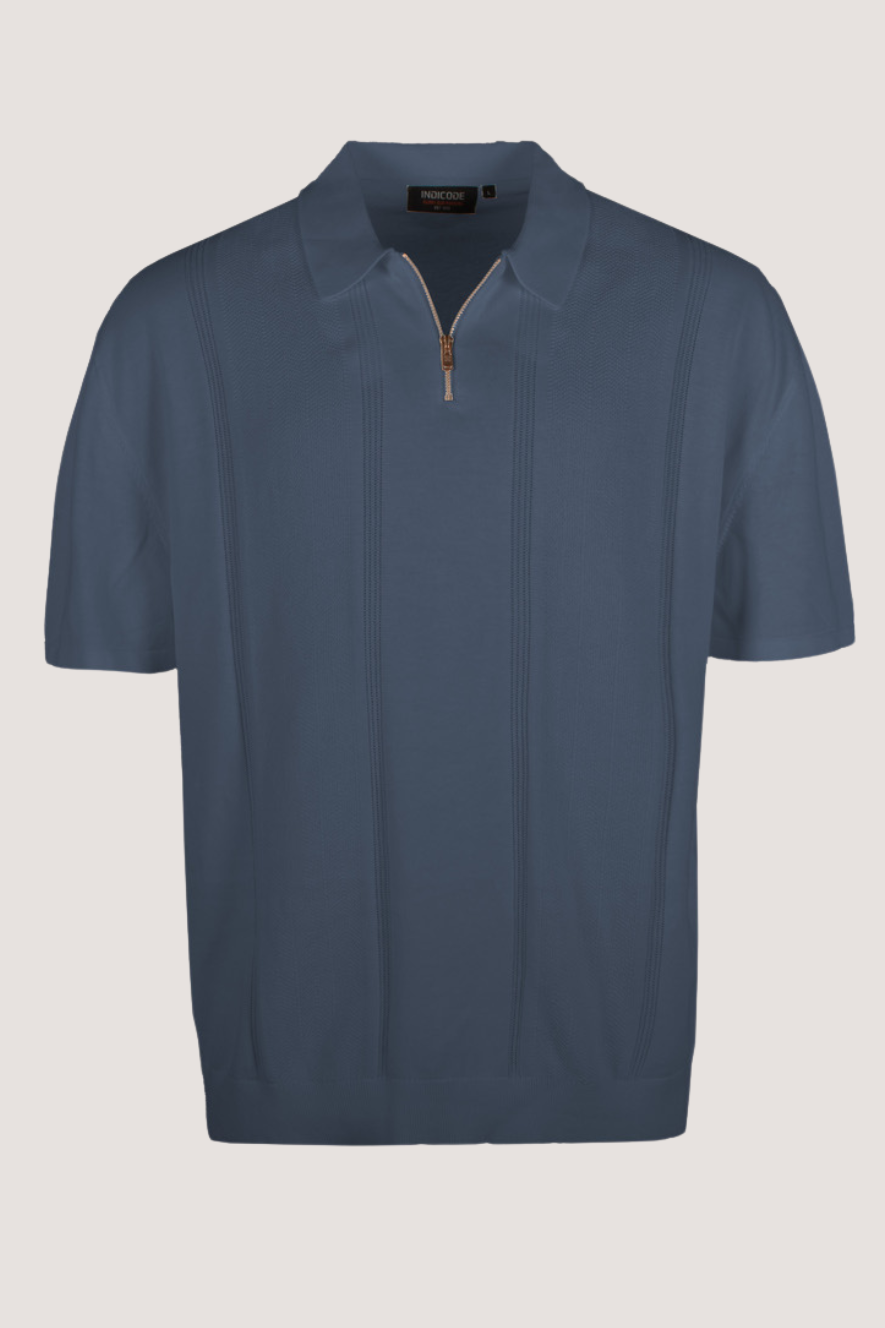 INDICODE - INSAGO POLO KNIT - NAVY
