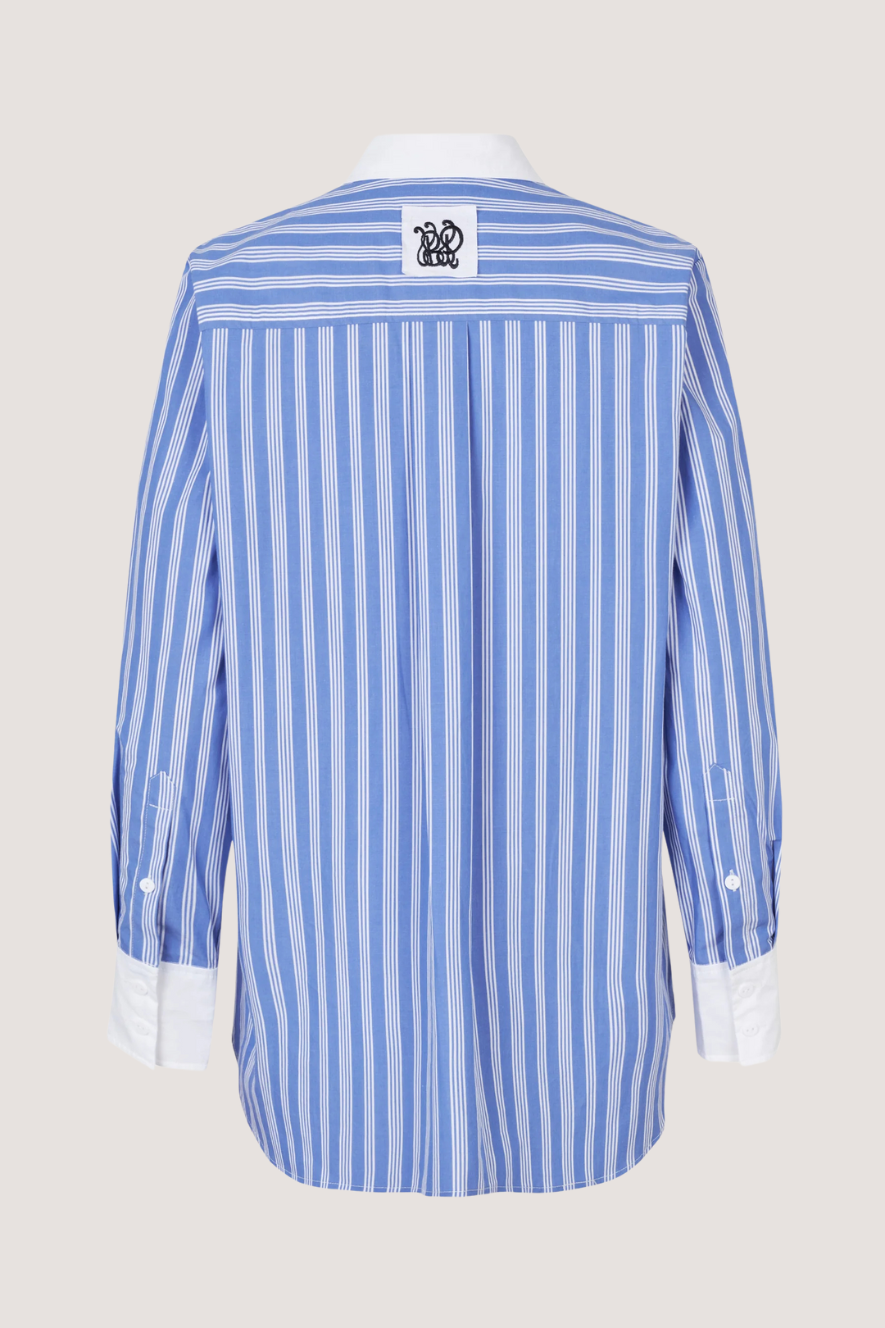 BAUM UND PFERDGARTEN - MEJRA SHIRT - WIDGE BLUE STRIPE