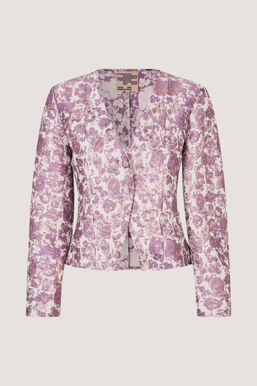 BAUM UND PFERDGARTEN - MILLIE BLOUSE - GODLEN PURPLE ROS