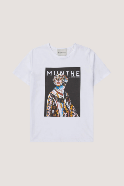 MUNTHE - TORIA T-SHIRT - WHITE