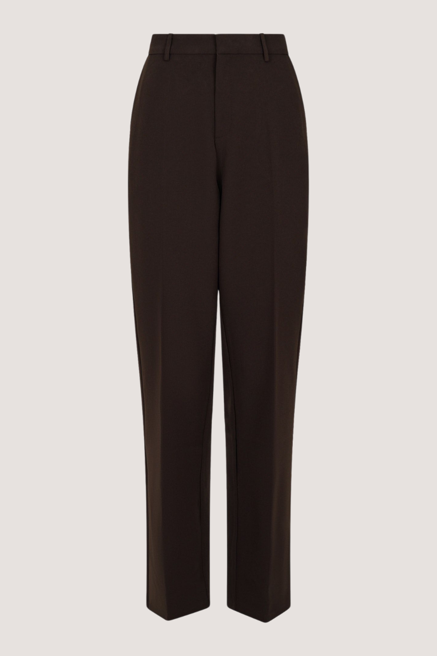 NEO NOIR - ALICE SUIT PANTS - CHOCOLATE BROWN