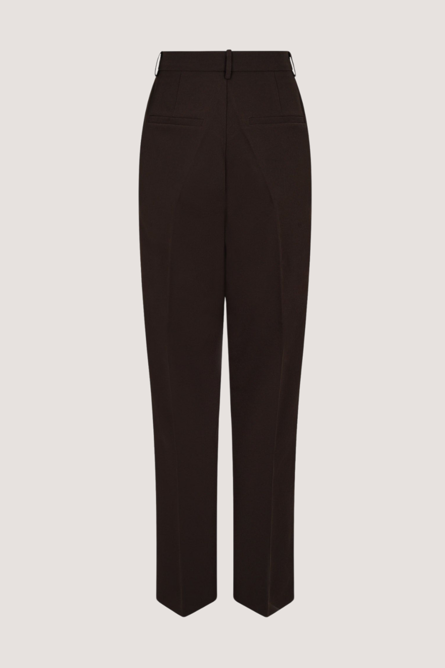 NEO NOIR - ALICE SUIT PANTS - CHOCOLATE BROWN