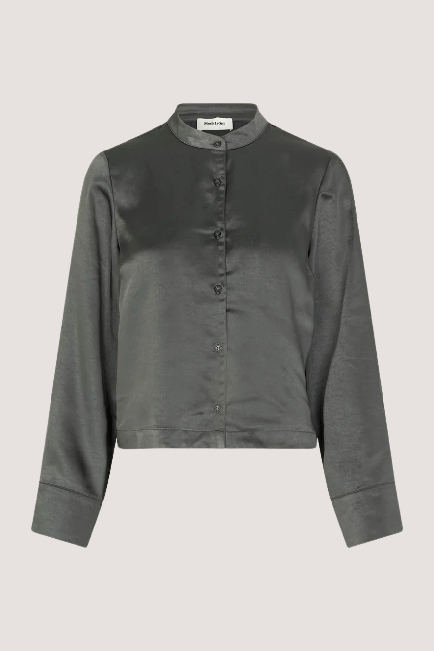 MODSTRÖM - HUDSON SHIRT - IRON GATE
