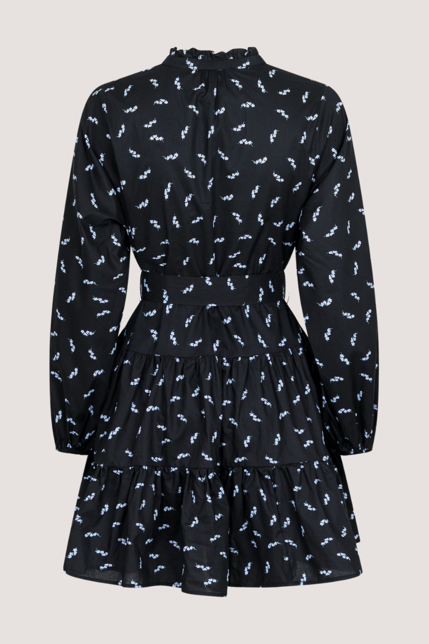 NEO NOIR - DEBBIE LITTLE FLOWER DRESS - BLACK