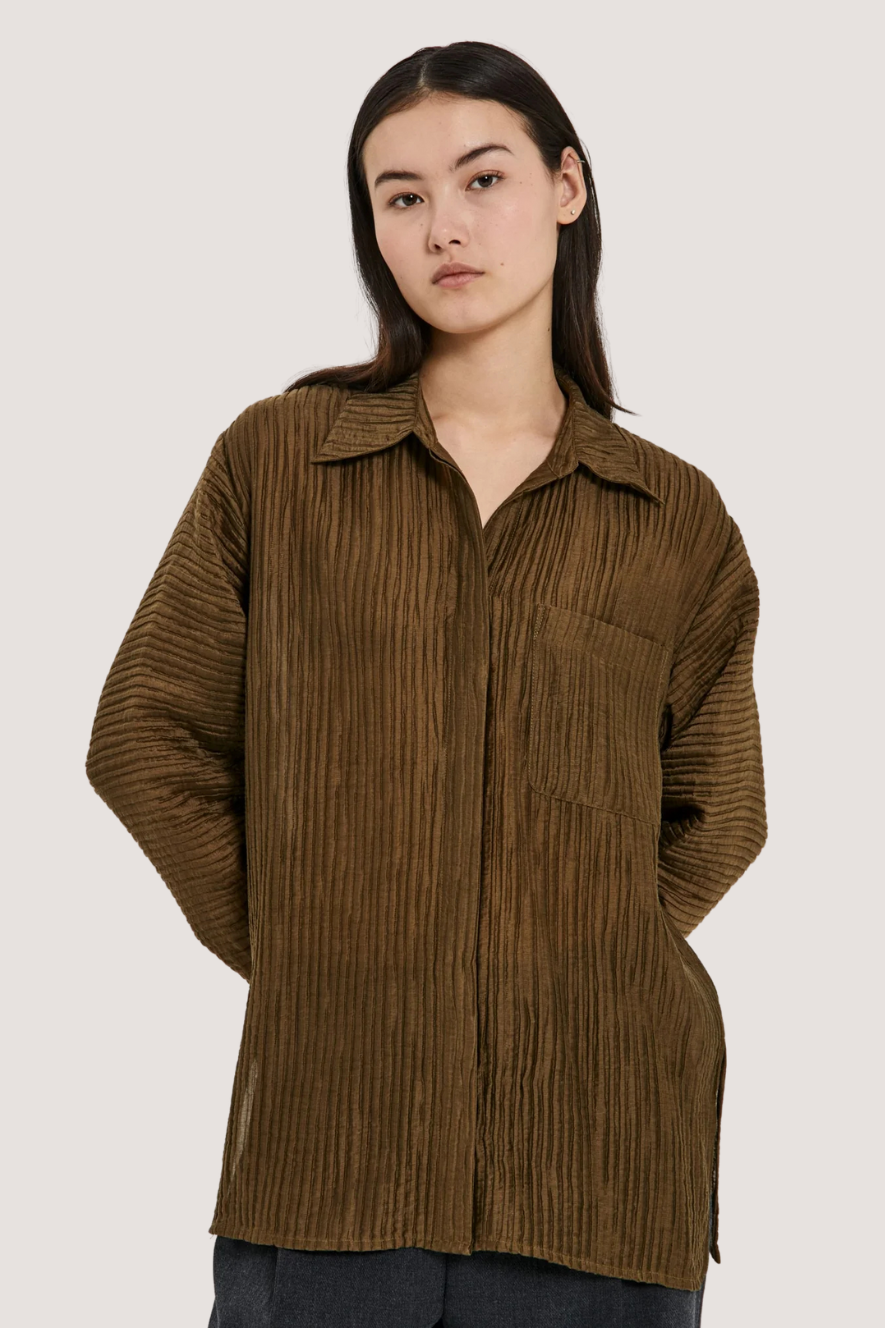 NORR - ROOM SHIRT - OLIVE