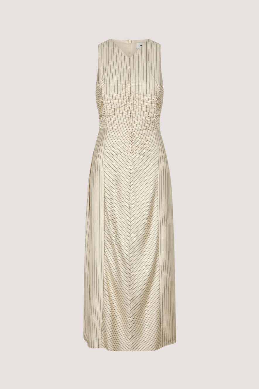 MODSTRÖM - ISABELMD DRESS - SUMMER SAND PINSTRIPE