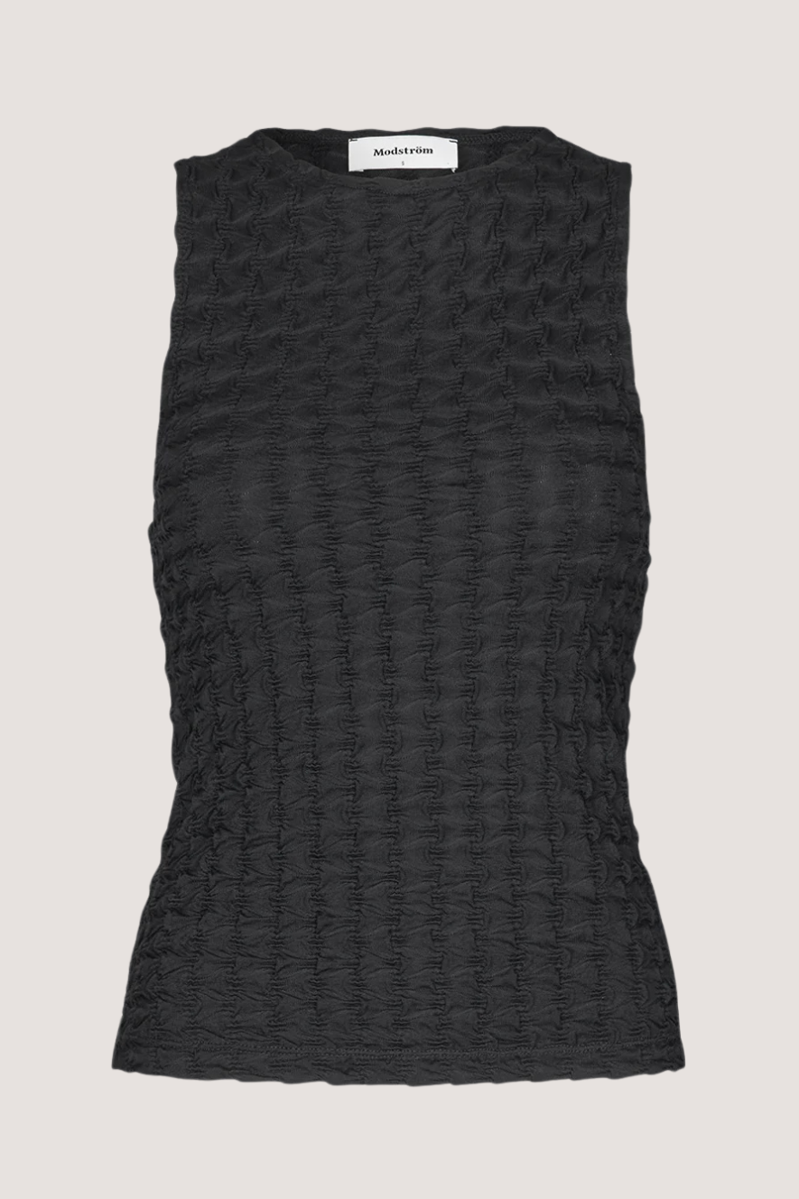MODSTRÖM - KIMORAMD TOP - BLACK