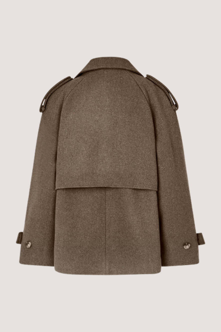 MODSTRÖM - ESMUNDMD JACKET - ESPRESSO MELANGE