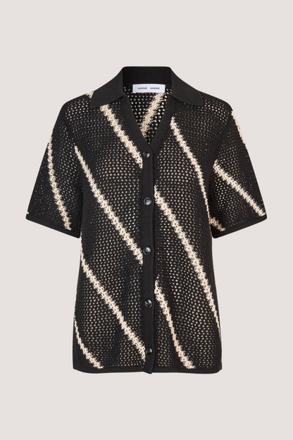 SAMSØE SAMSØE - SAISHA SHIRT - BLACK ST.