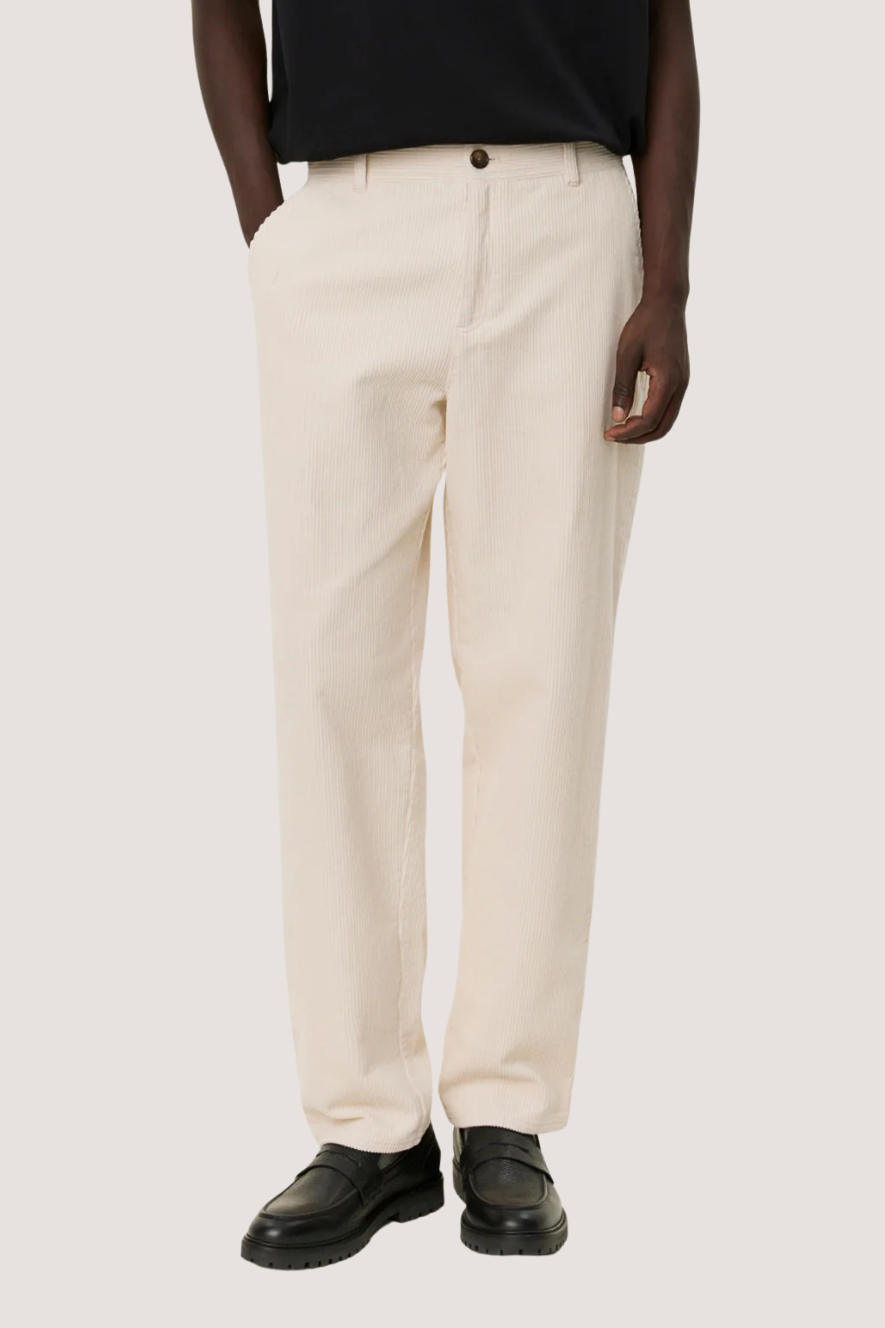 LES DEUX - KODY HEAVY CORDUROY PANTS L32 - IVORY