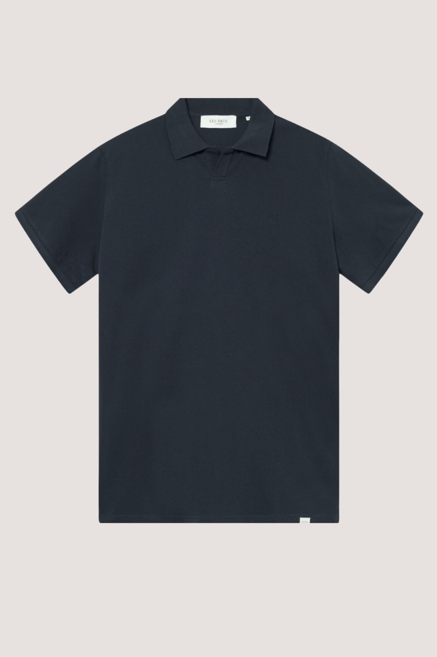 LES DEUX - PIQUE POLO - DARK NAVY