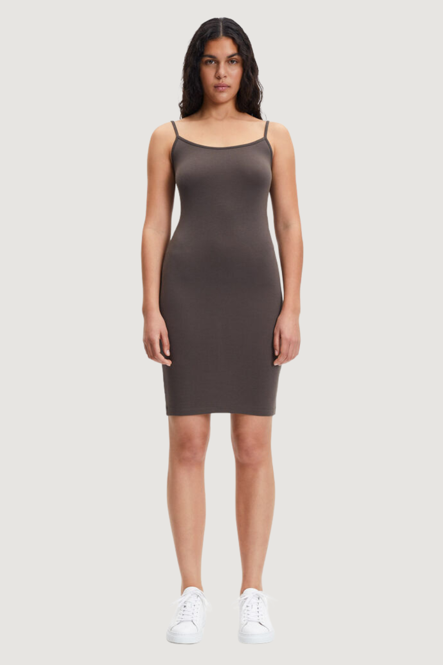 SAMSØE SAMSØE - TALLA SLIP DRESS - WREN