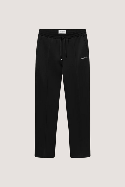 LES DEUX - BALLIER CASUAL TRACK PANTS - BLACK