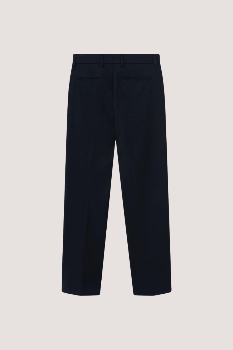LES DEUX - COMO REG TWILL SUIT PANTS - DARK NAVY