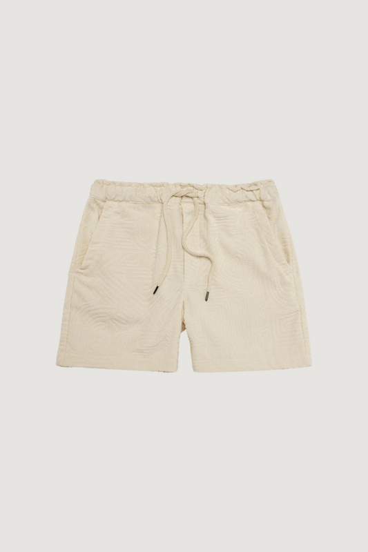 OAS COMPANY - TERRY SHORTS - CREAM GOLCONDA