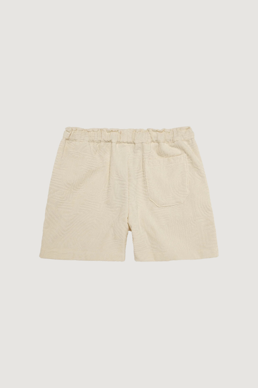 OAS COMPANY - TERRY SHORTS - CREAM GOLCONDA