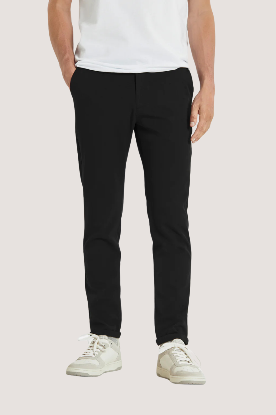 LES DEUX - COMO SUIT PANTS - BLACK