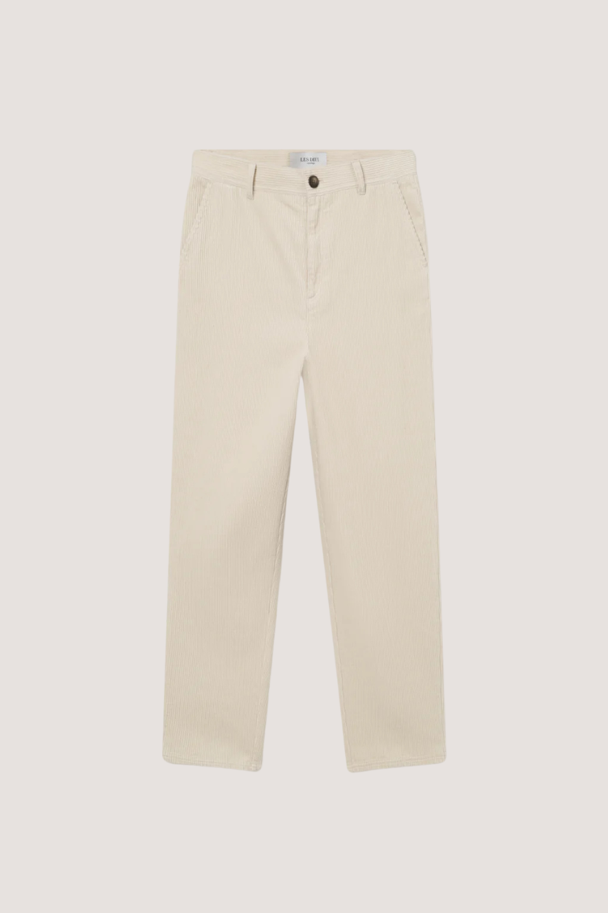 LES DEUX - KODY HEAVY CORDUROY PANTS - IVORY