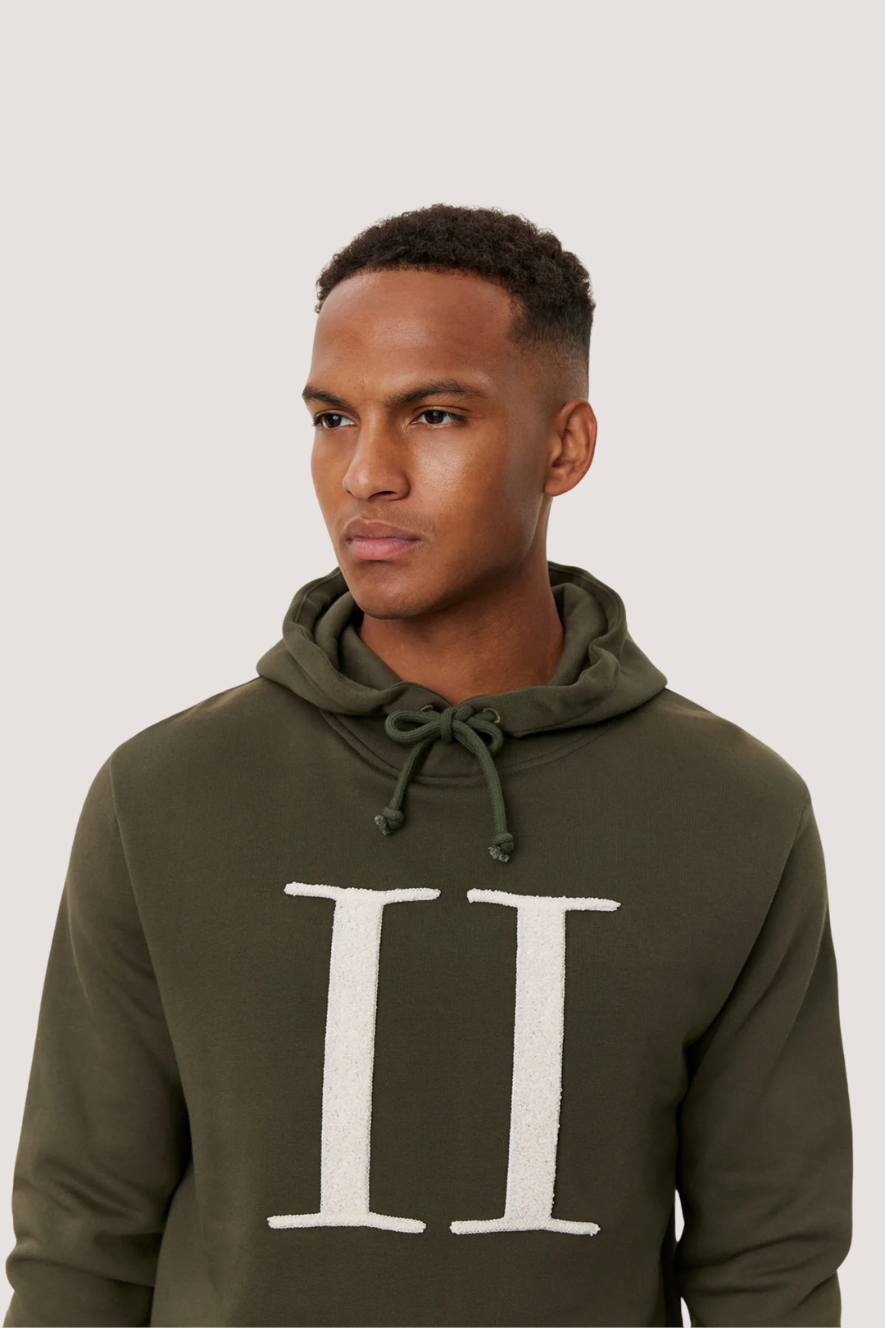 LES DEUX - ENCORE BOUCLÉ HODDIE - FOREST GREEN