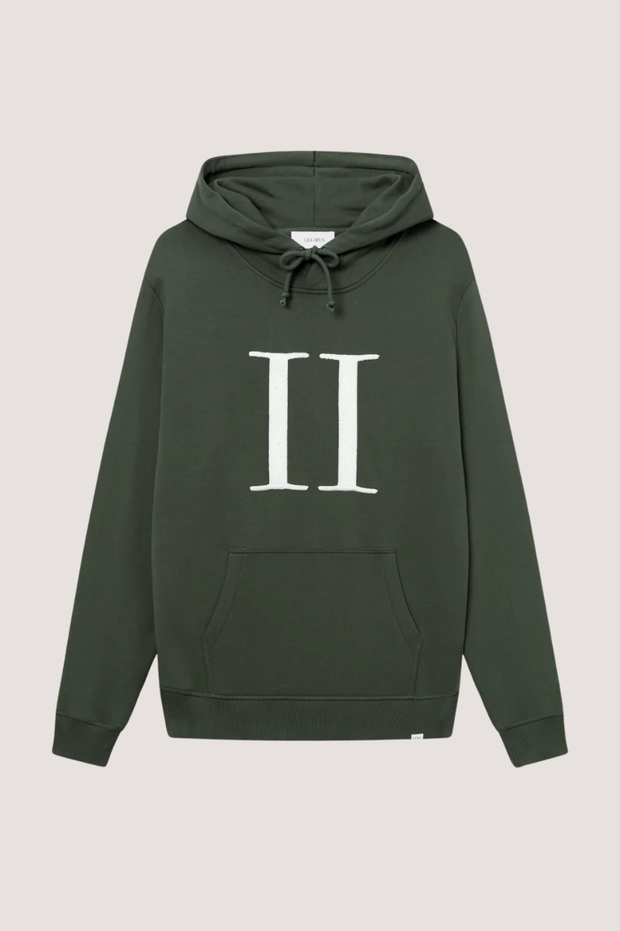 LES DEUX - ENCORE BOUCLÉ HODDIE - FOREST GREEN