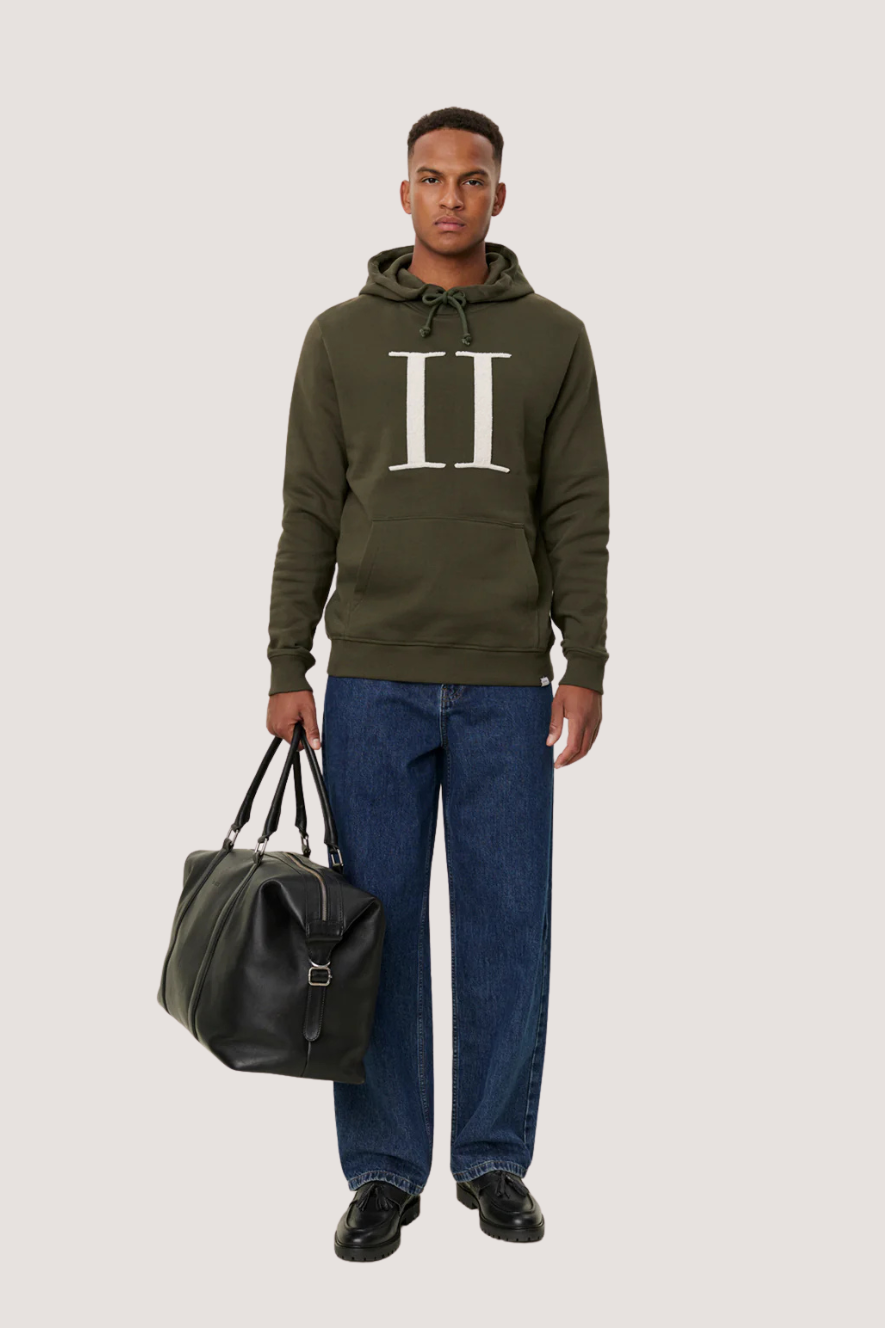 LES DEUX - ENCORE BOUCLÉ HODDIE - FOREST GREEN