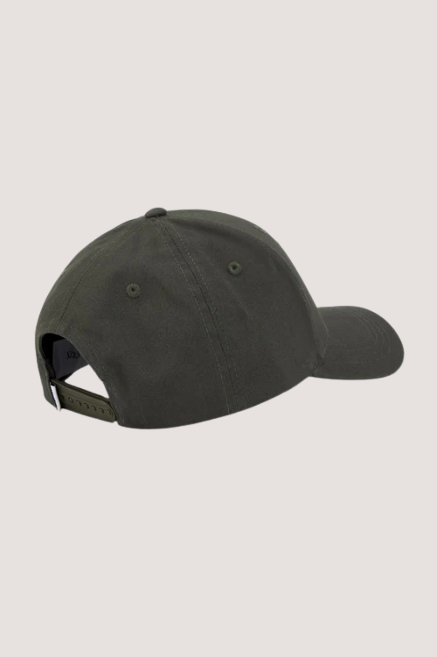 LES DEUX - ENCORE ORGANIC BASEBALL CAP - FOREST GREEN/LIGHT DESERT