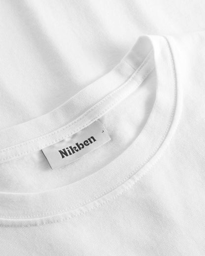 NIKBEN - SOUVENIR LS T-SHIRT - WHITE