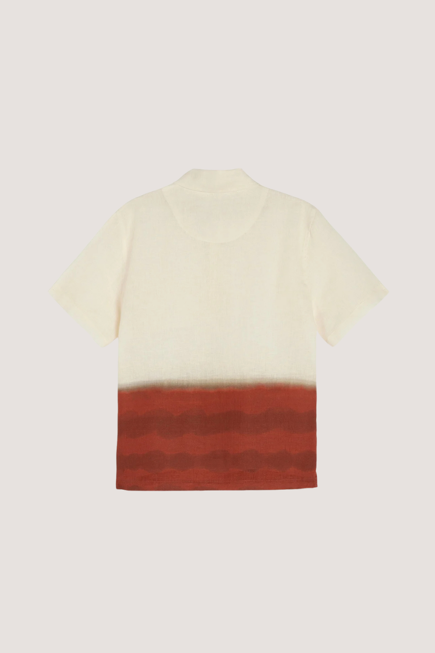 OAS COMPANY - GIRONA LINEN SHIRT - VISTA