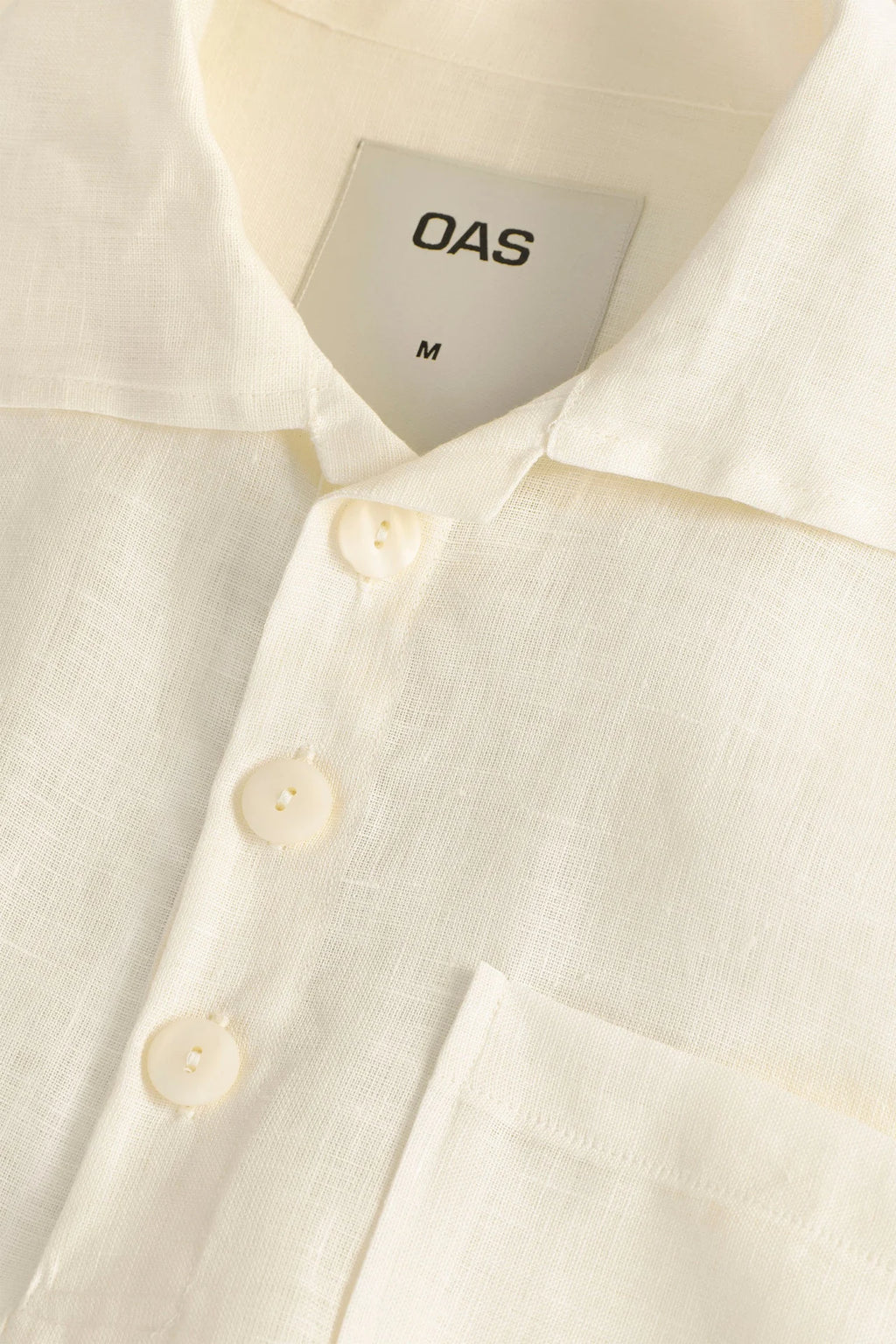 OAS COMPANY - GIRONA LINEN SHIRT - VISTA