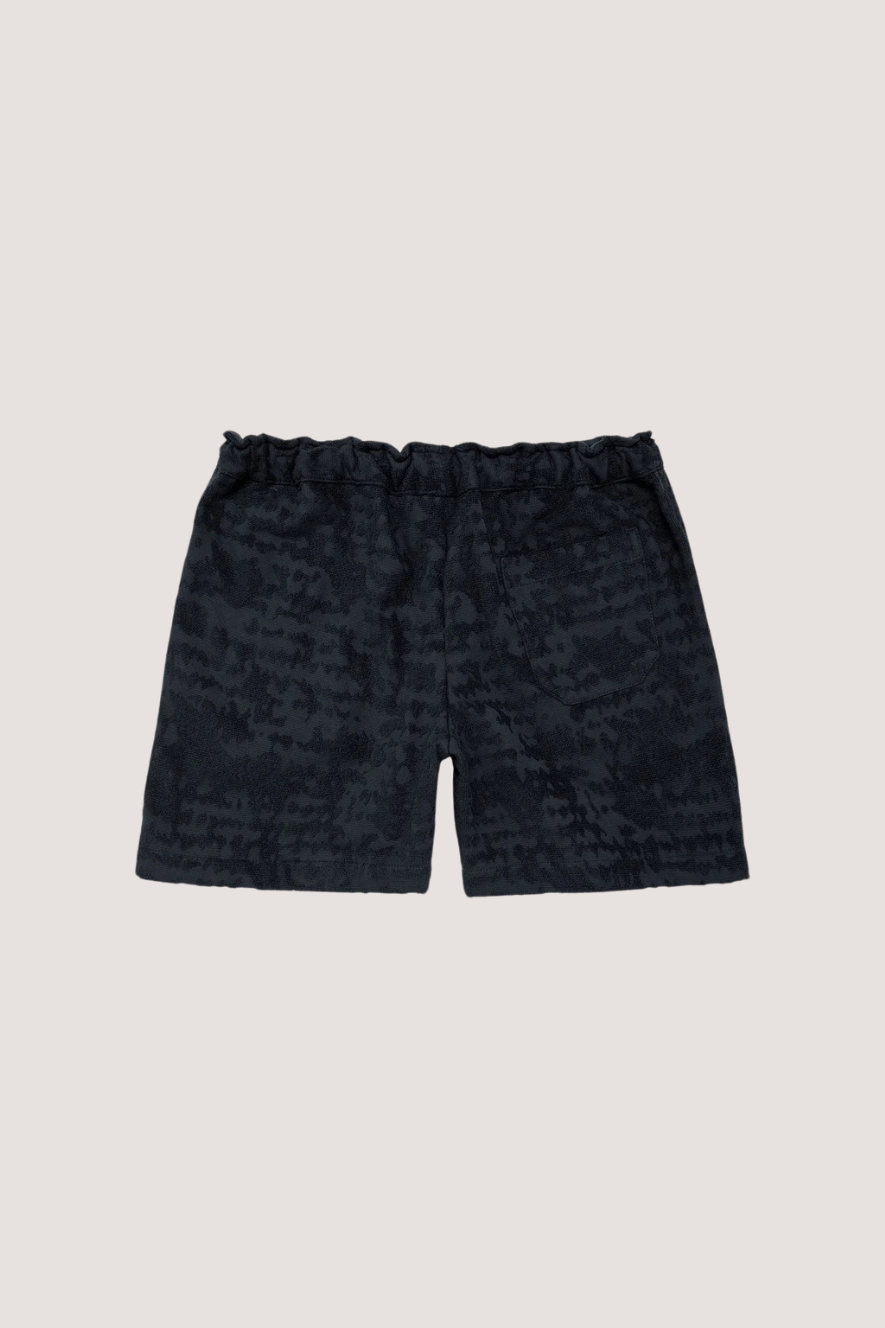 OAS COMPANY - NIGHT LAGOON TERRY SHORTS - NAVY