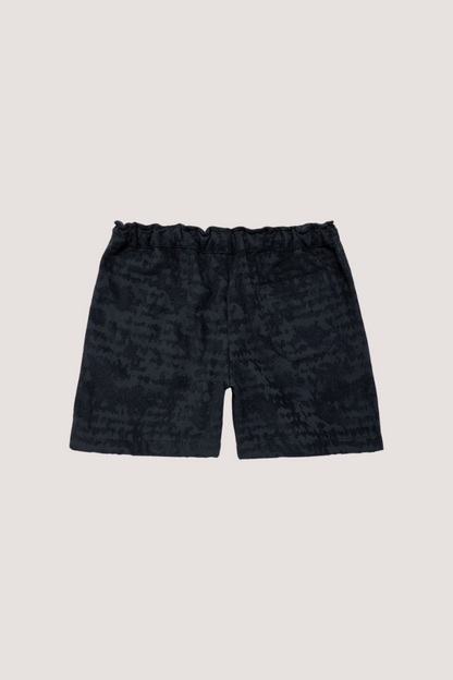 OAS COMPANY - NIGHT LAGOON TERRY SHORTS - NAVY