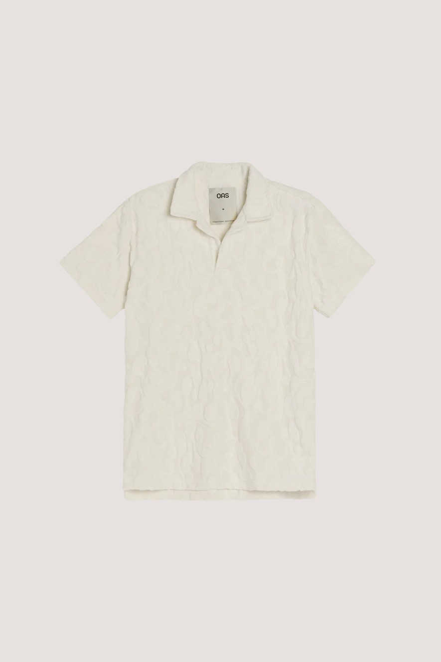OAS COMPANY - SUMMIT POLO TERRY SHIRT - IVOY