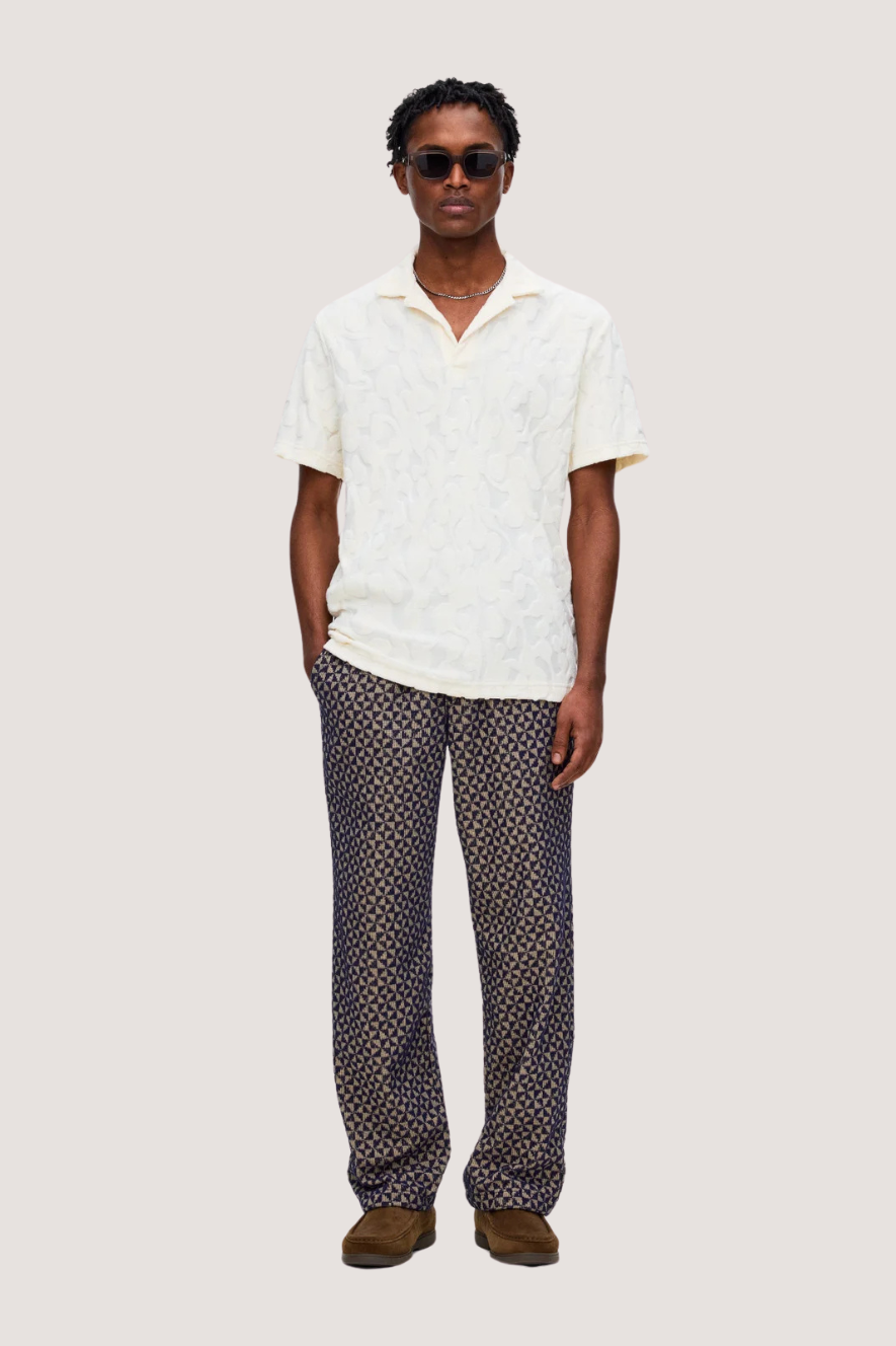 OAS COMPANY - SUMMIT POLO TERRY SHIRT - IVOY